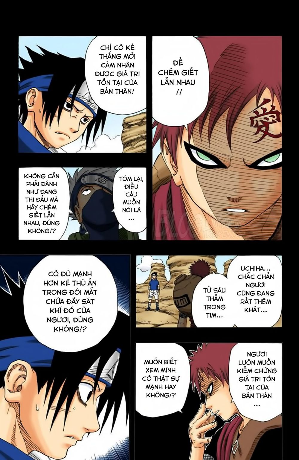 Naruto Full Màu Chap 127 - Next Chap 128