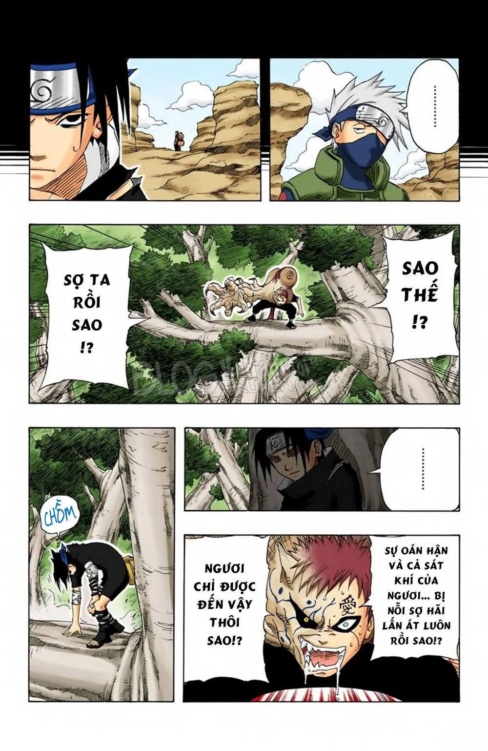 Naruto Full Màu Chap 127 - Next Chap 128