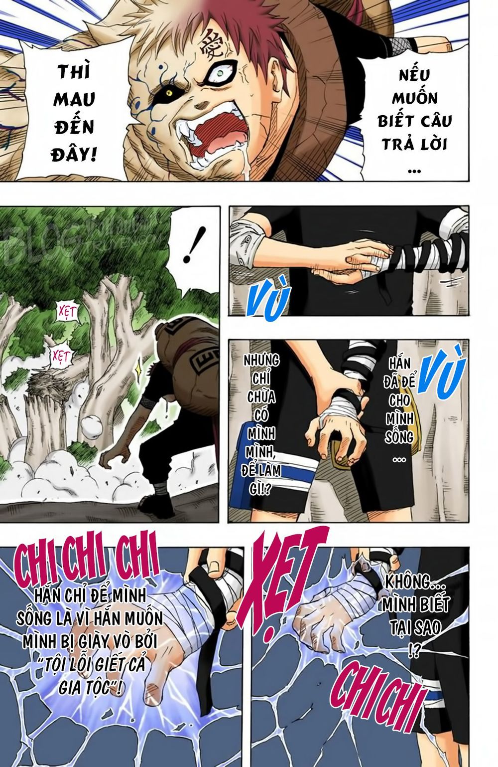 Naruto Full Màu Chap 127 - Next Chap 128