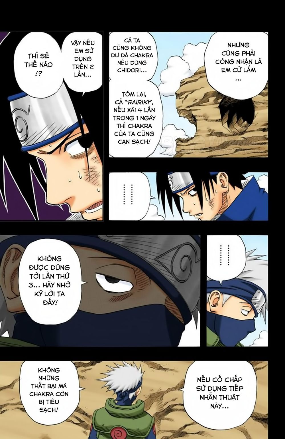 Naruto Full Màu Chap 128 - Next Chap 129