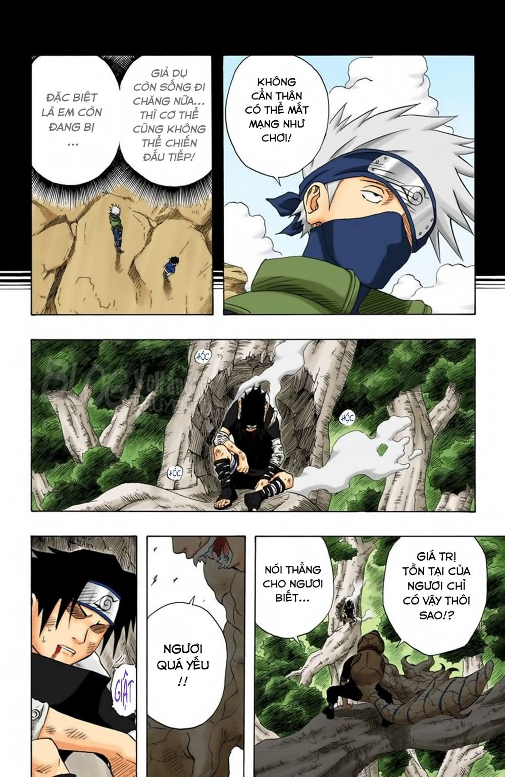 Naruto Full Màu Chap 128 - Next Chap 129