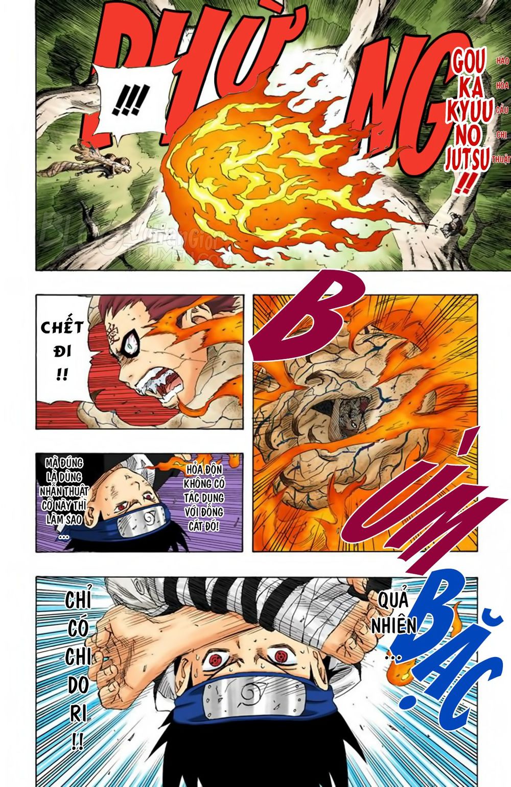 Naruto Full Màu Chap 128 - Next Chap 129