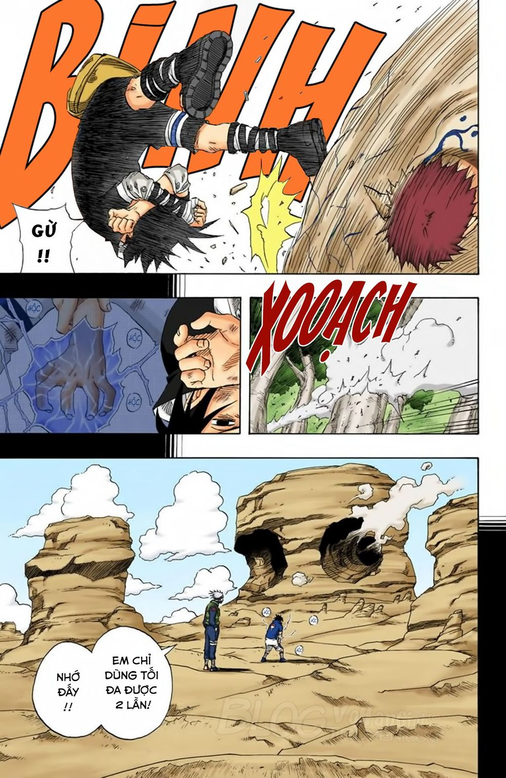 Naruto Full Màu Chap 128 - Next Chap 129