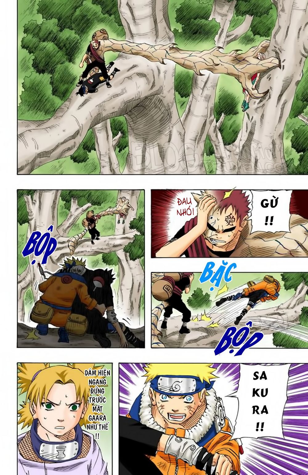 Naruto Full Màu Chap 129 - Next Chap 130