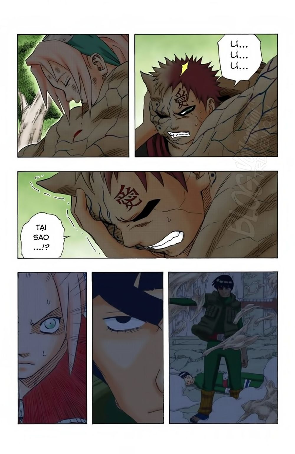 Naruto Full Màu Chap 129 - Next Chap 130