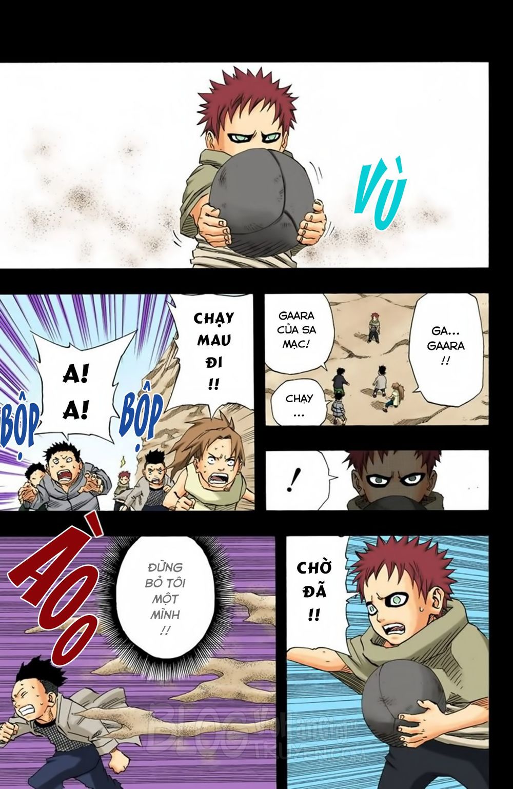 Naruto Full Màu Chap 129 - Next Chap 130