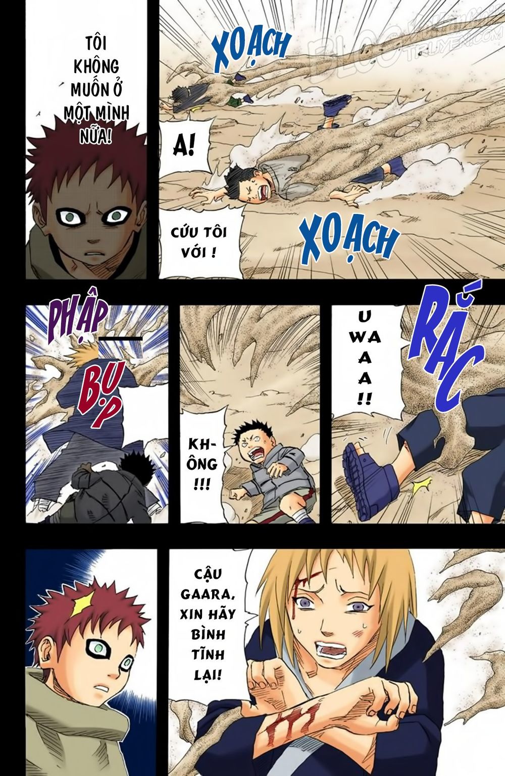 Naruto Full Màu Chap 129 - Next Chap 130