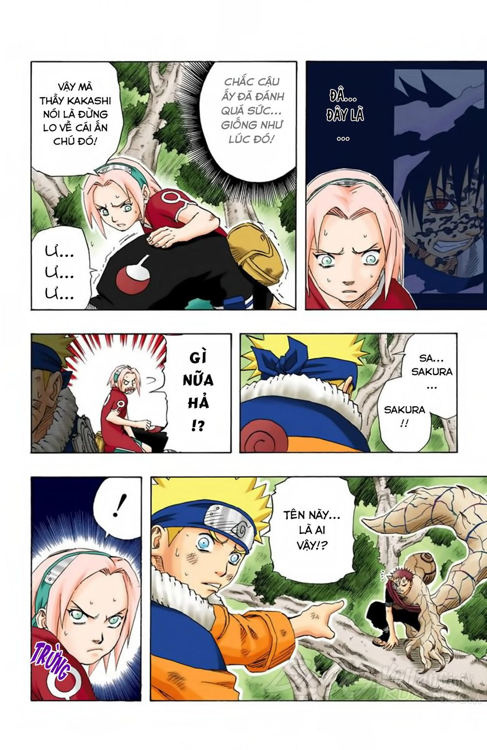 Naruto Full Màu Chap 129 - Next Chap 130