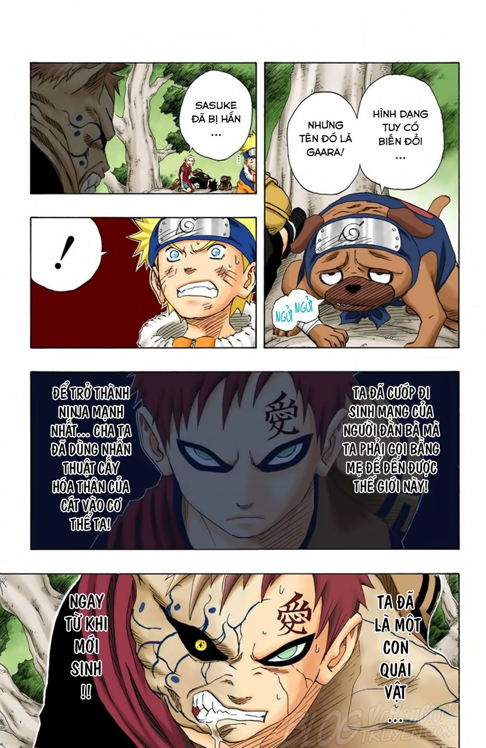 Naruto Full Màu Chap 129 - Next Chap 130