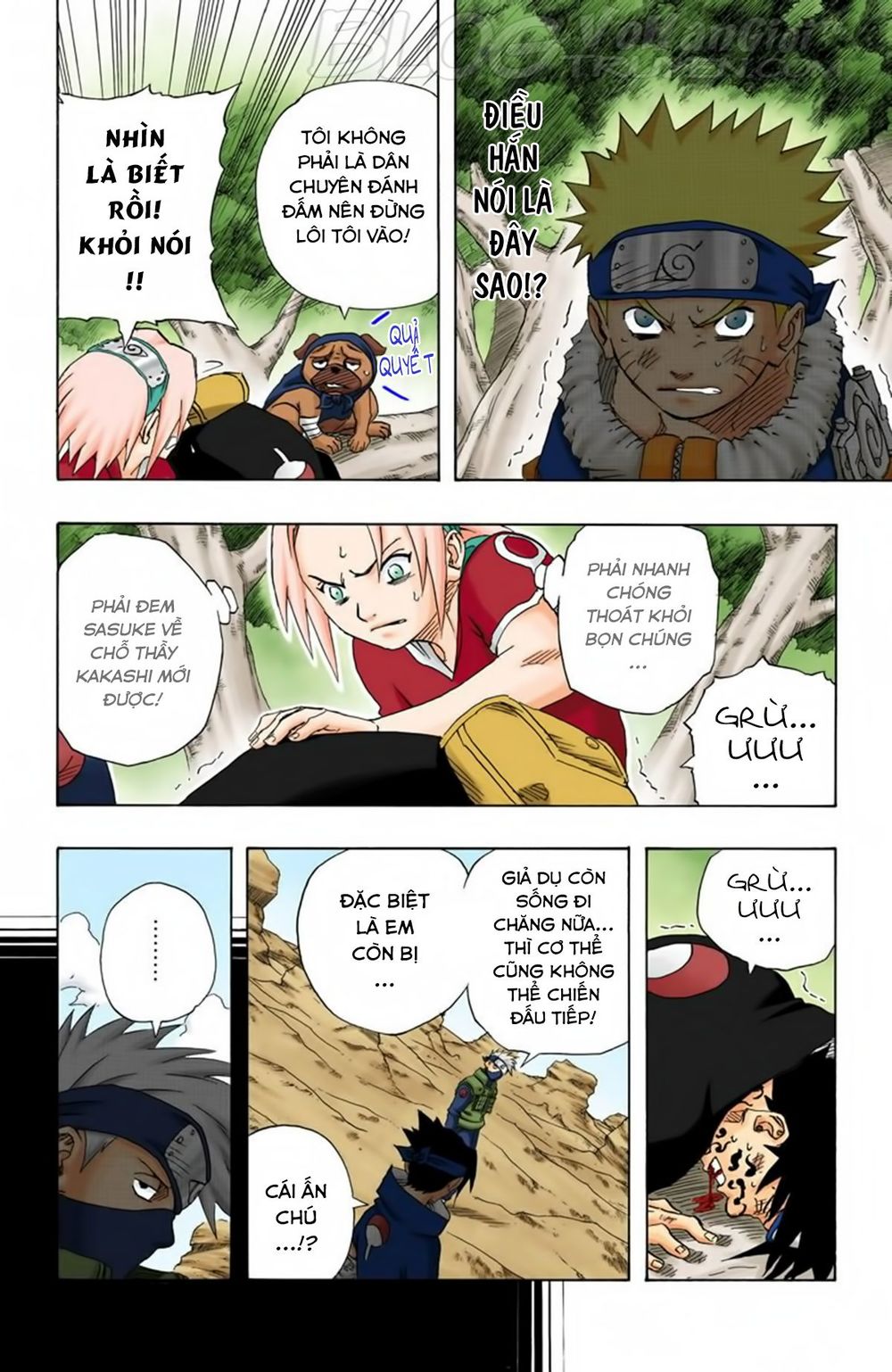 Naruto Full Màu Chap 129 - Next Chap 130
