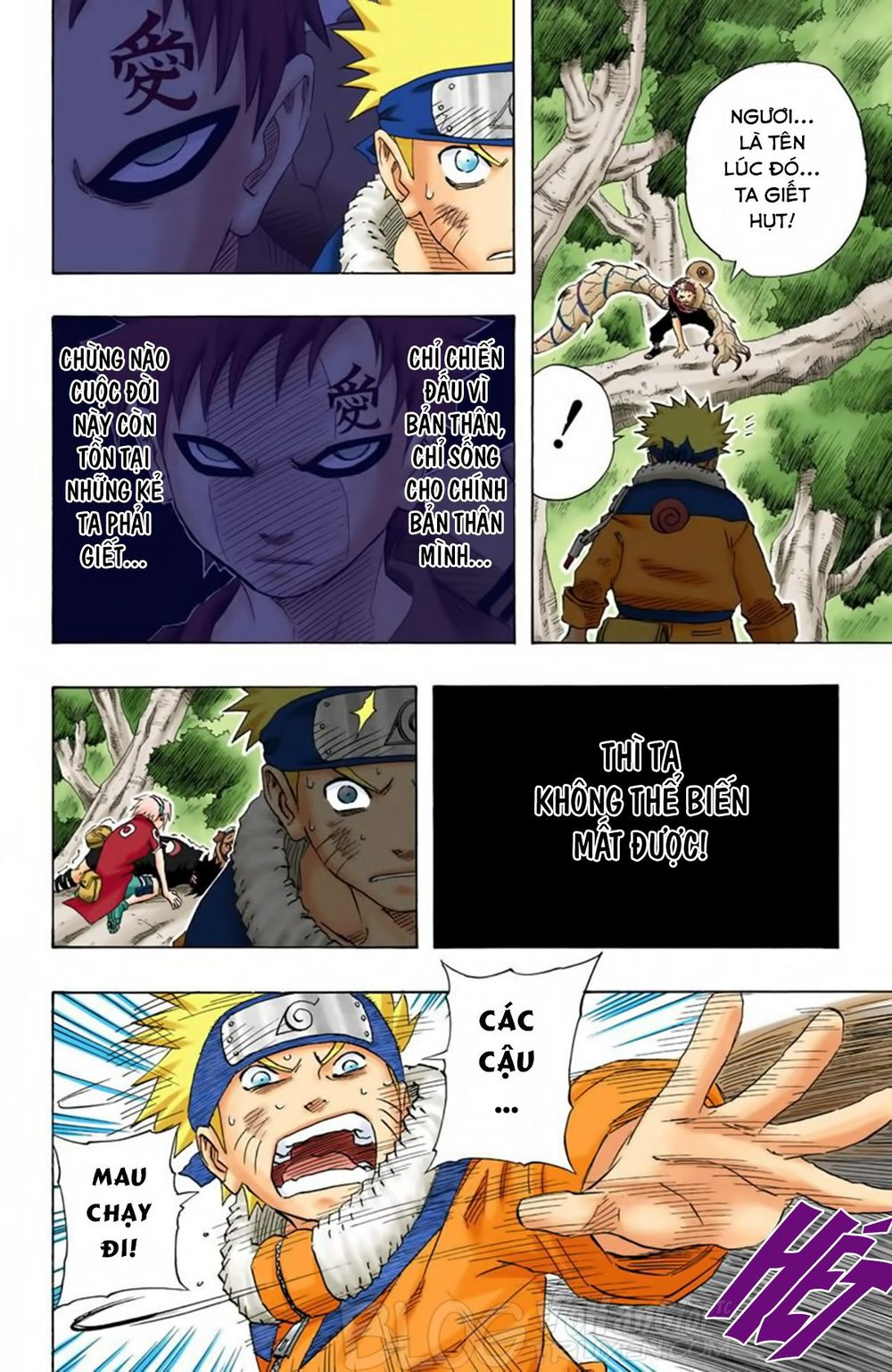 Naruto Full Màu Chap 129 - Next Chap 130