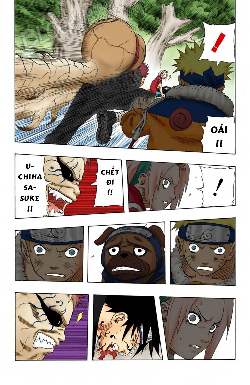 Naruto Full Màu Chap 129 - Next Chap 130