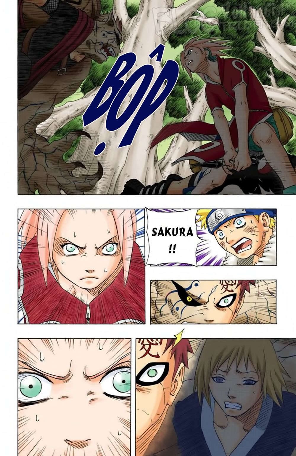 Naruto Full Màu Chap 129 - Next Chap 130