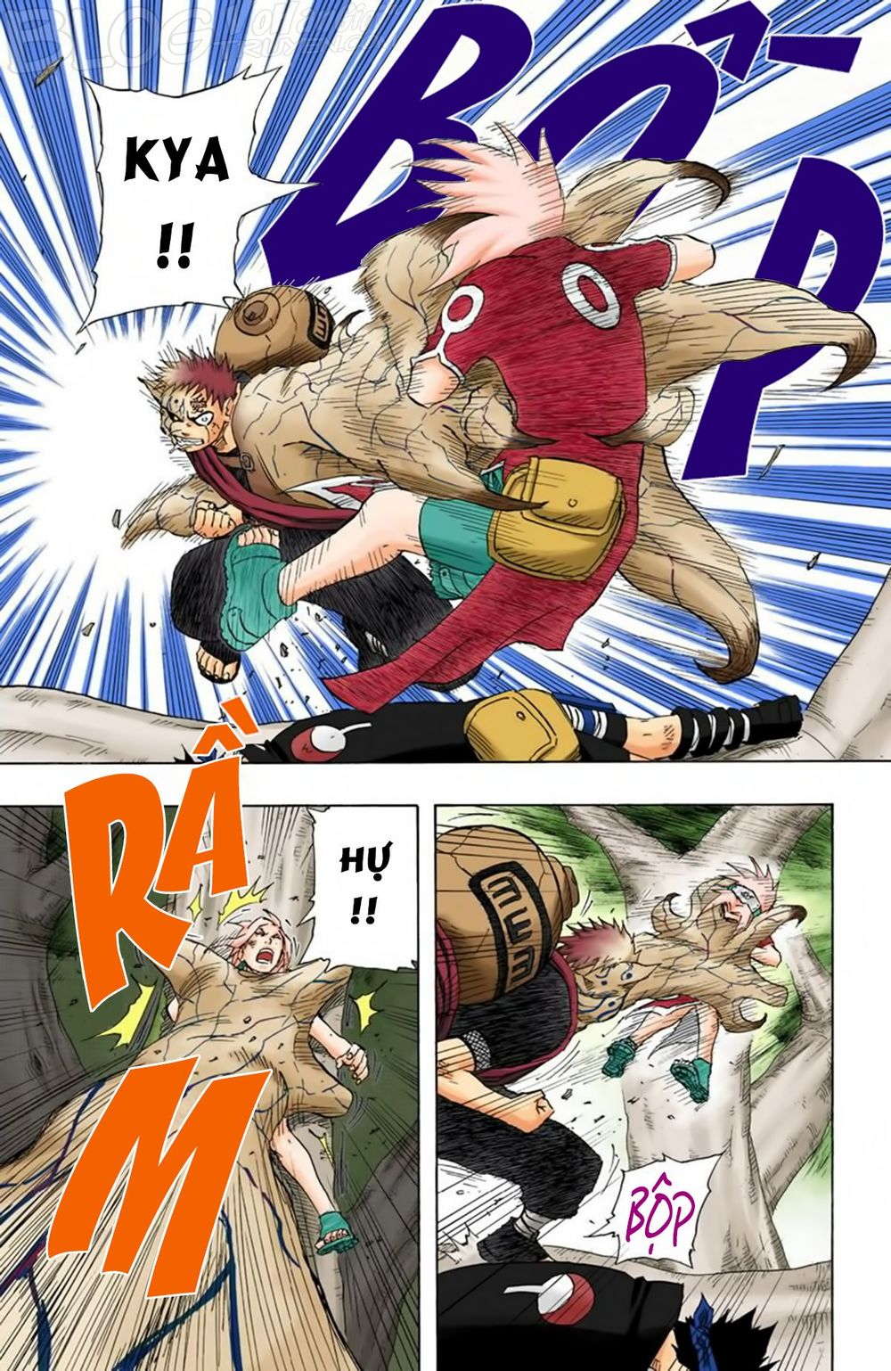 Naruto Full Màu Chap 129 - Next Chap 130