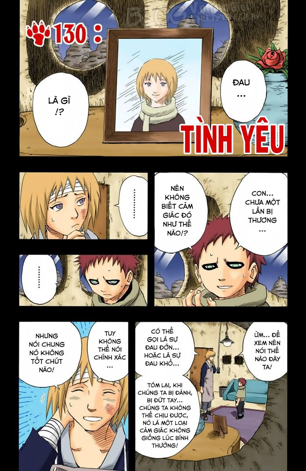Naruto Full Màu Chap 130 - Next Chap 131