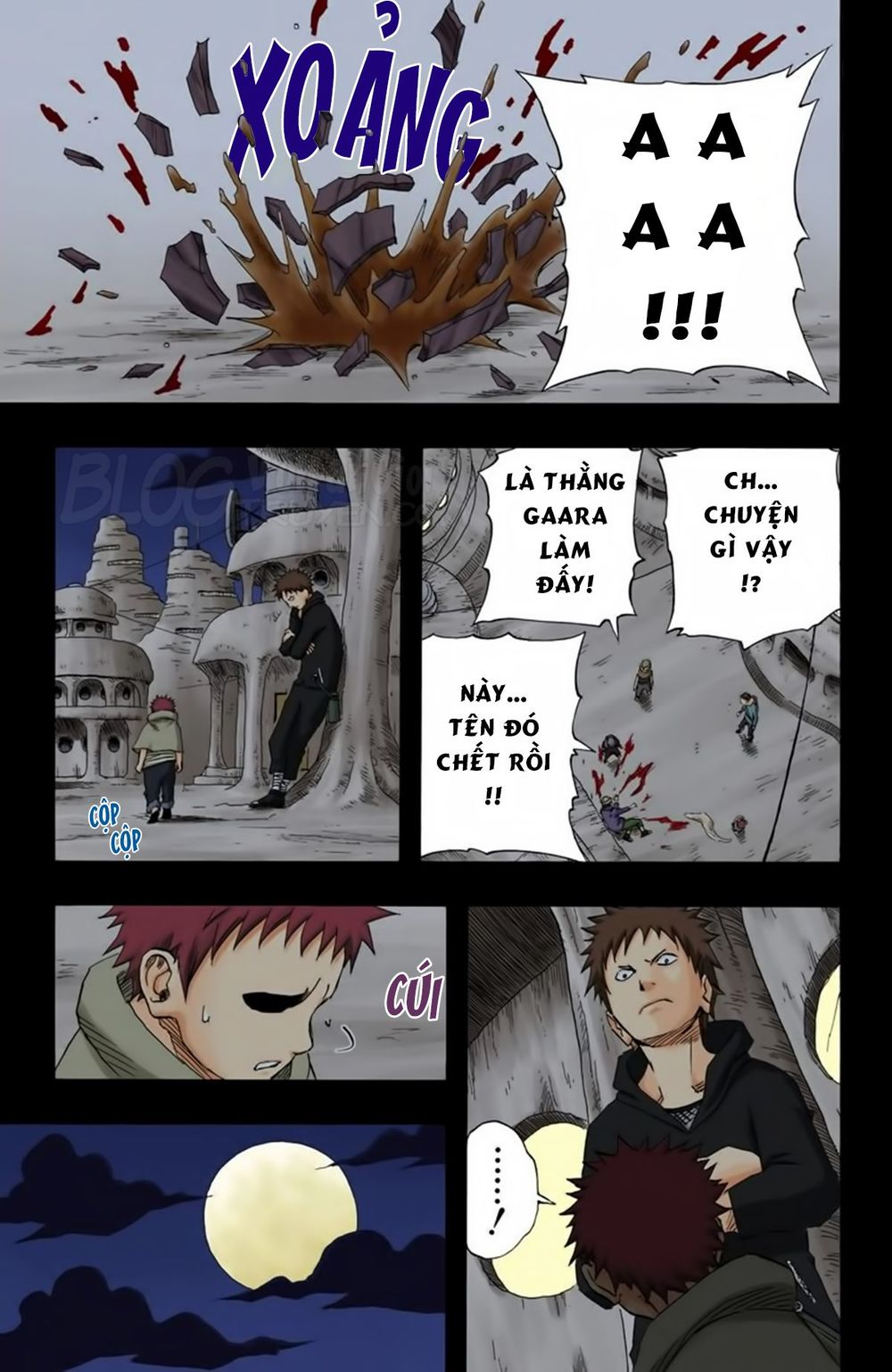 Naruto Full Màu Chap 130 - Next Chap 131