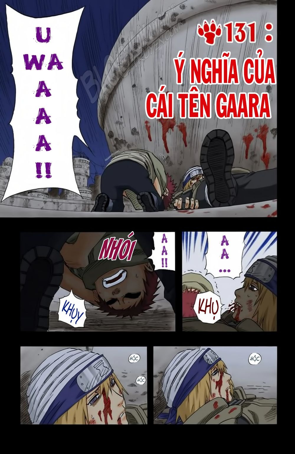 Naruto Full Màu Chap 131 - Next Chap 132