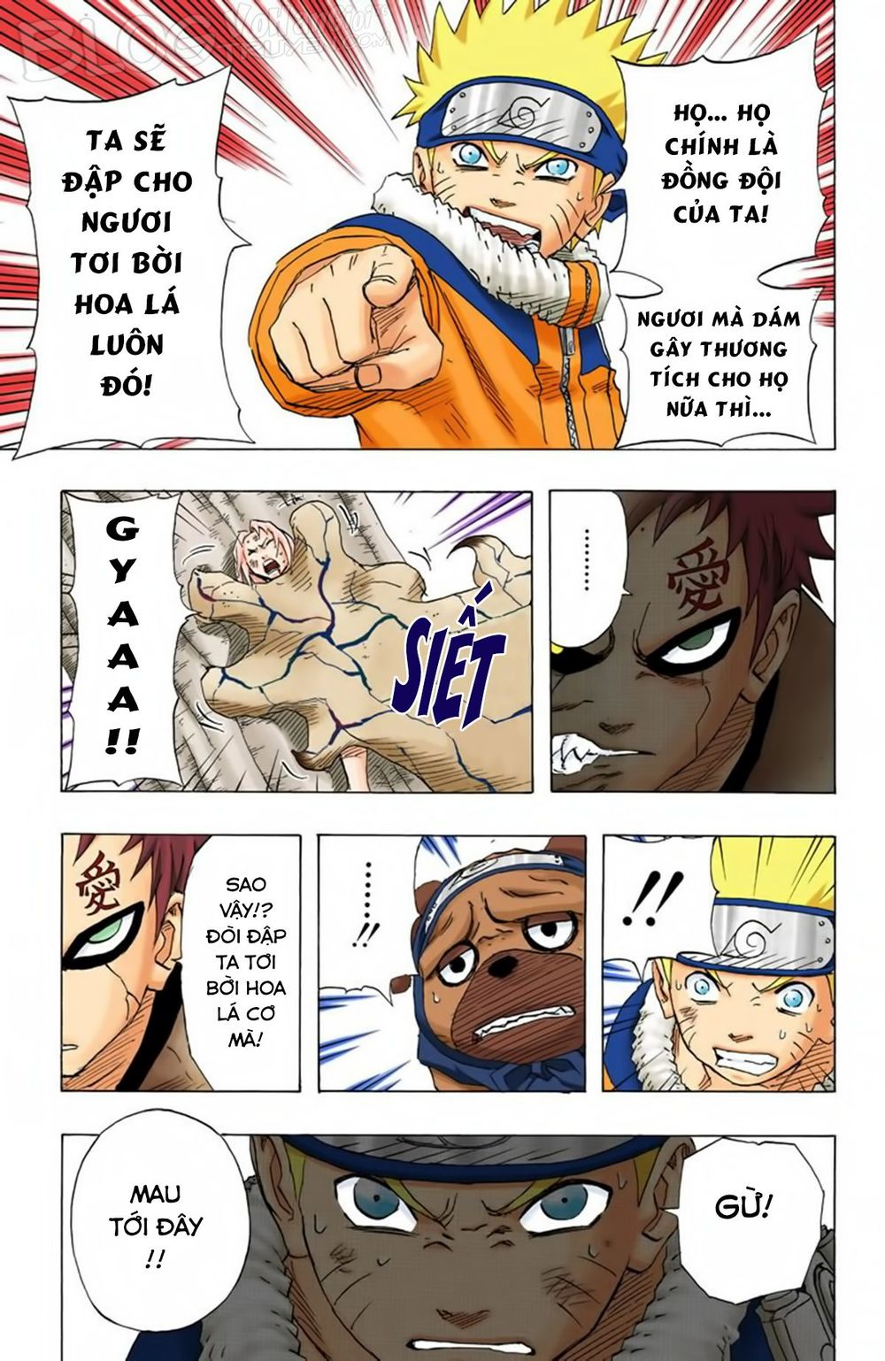 Naruto Full Màu Chap 131 - Next Chap 132