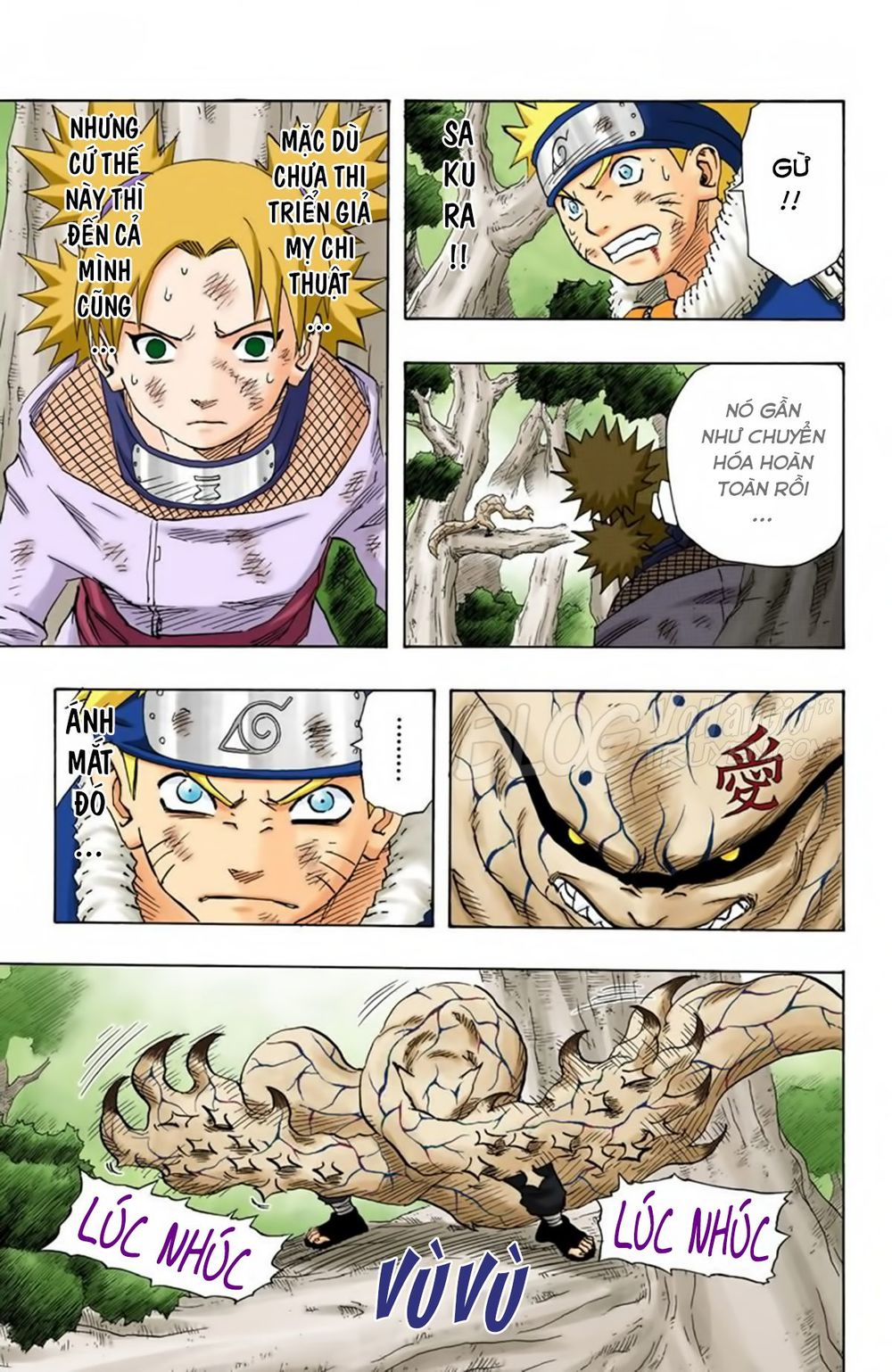 Naruto Full Màu Chap 132 - Next Chap 133
