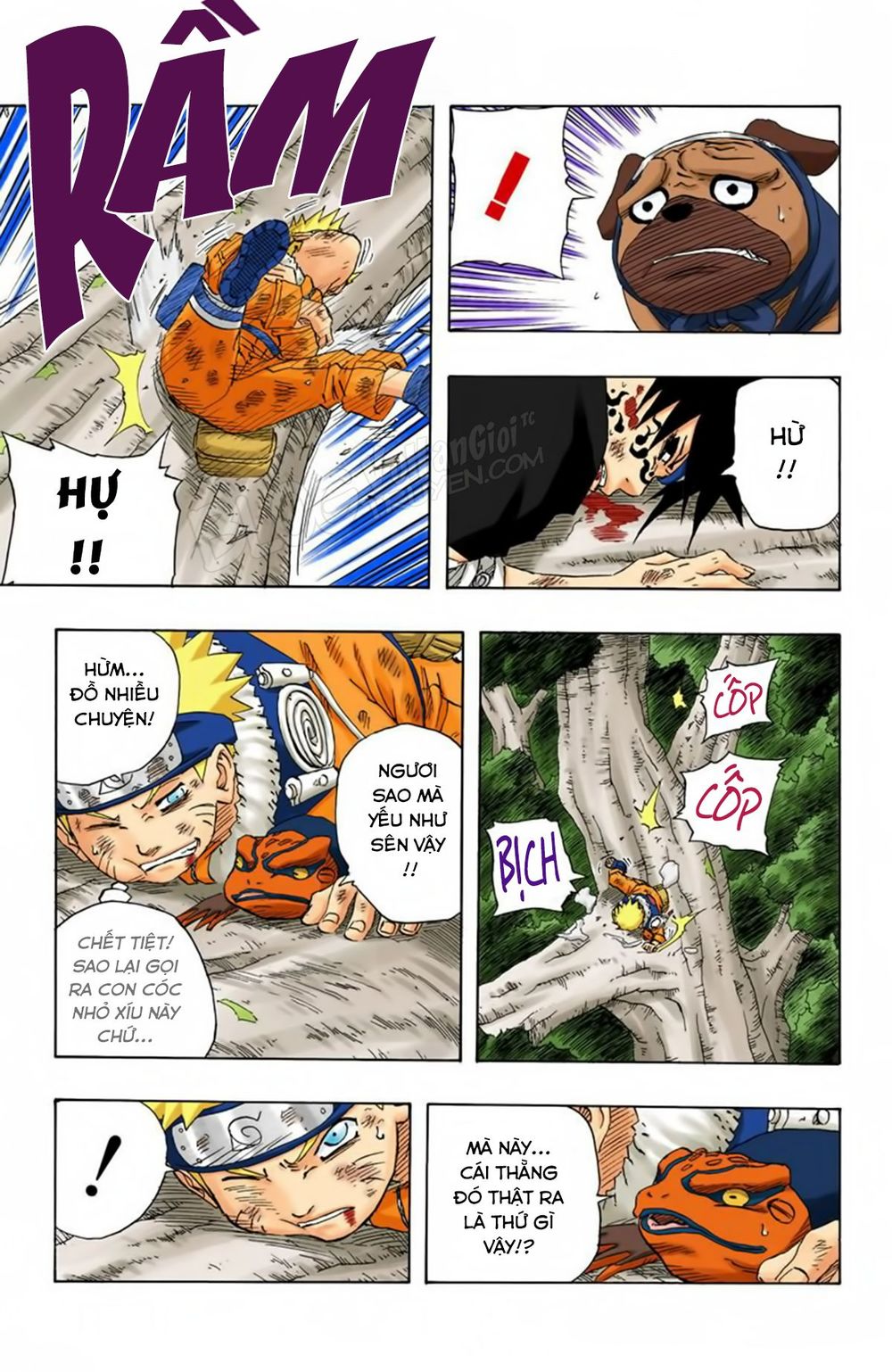 Naruto Full Màu Chap 132 - Next Chap 133