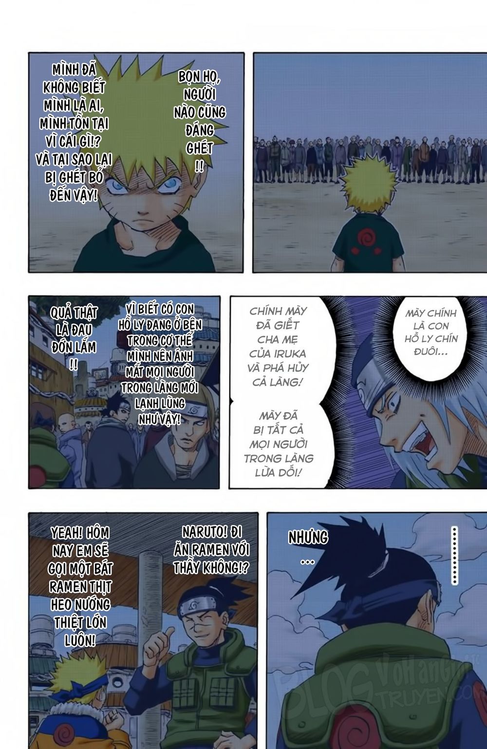 Naruto Full Màu Chap 132 - Next Chap 133