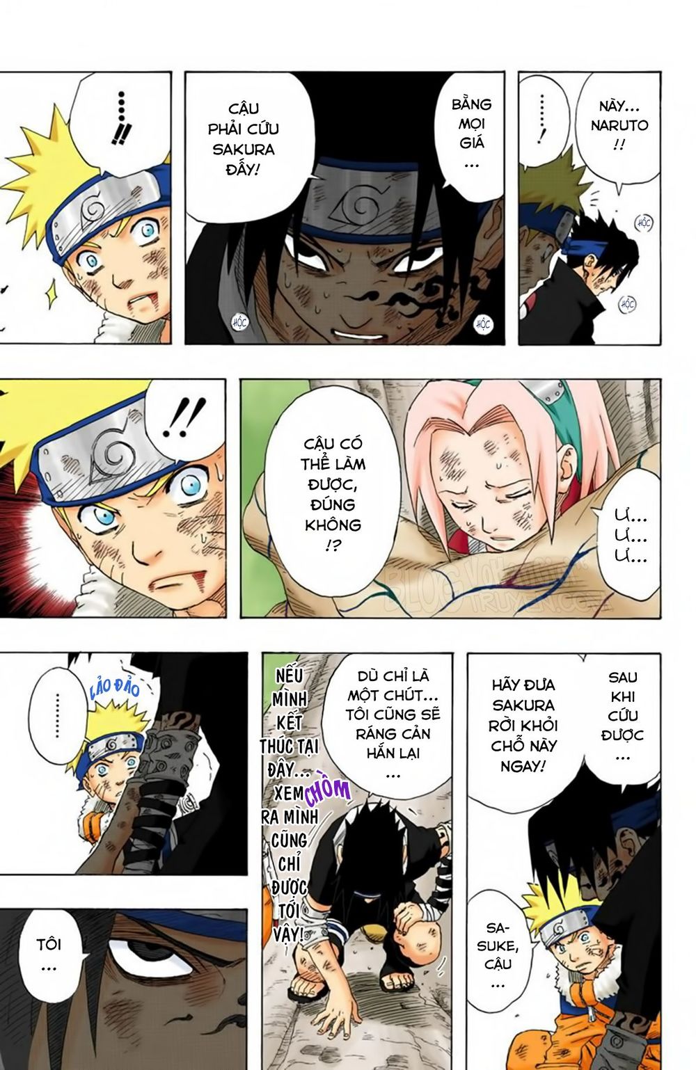 Naruto Full Màu Chap 133 - Next Chap 134