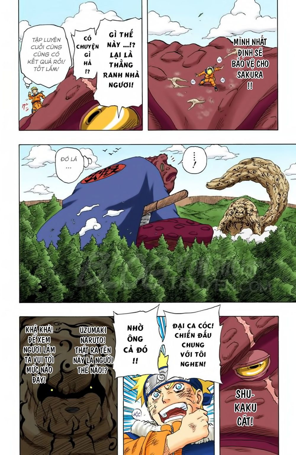 Naruto Full Màu Chap 134 - Next Chap 135