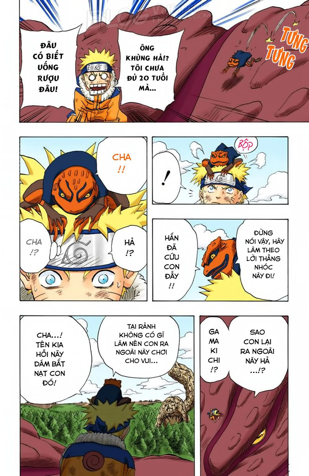 Naruto Full Màu Chap 134 - Next Chap 135