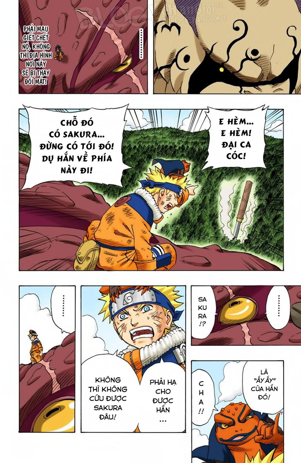 Naruto Full Màu Chap 135 - Next Chap 136