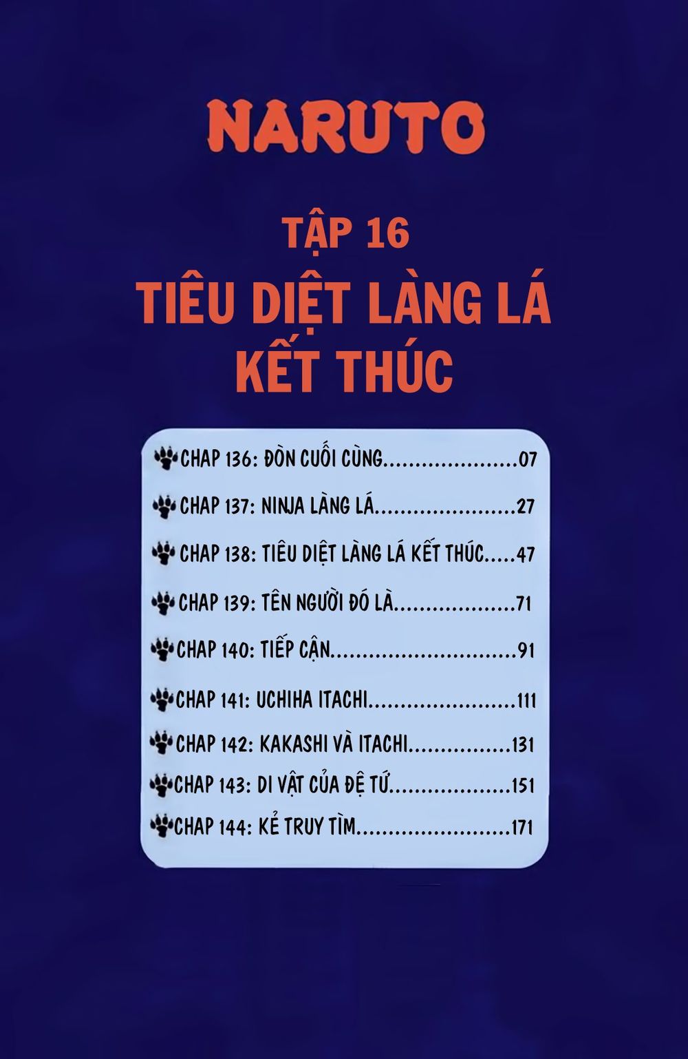 Naruto Full Màu Chap 136 - Next Chap 137