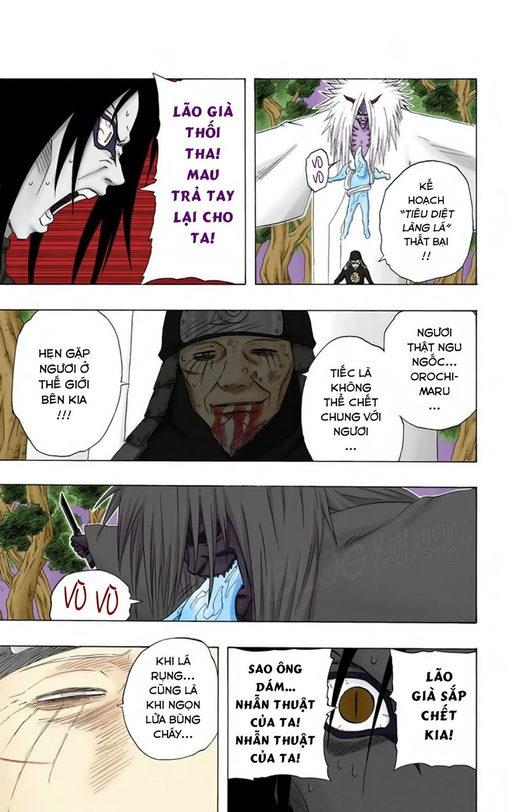 Naruto Full Màu Chap 137 - Next Chap 138