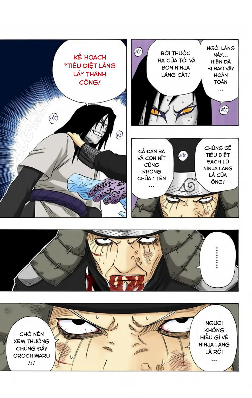 Naruto Full Màu Chap 137 - Next Chap 138