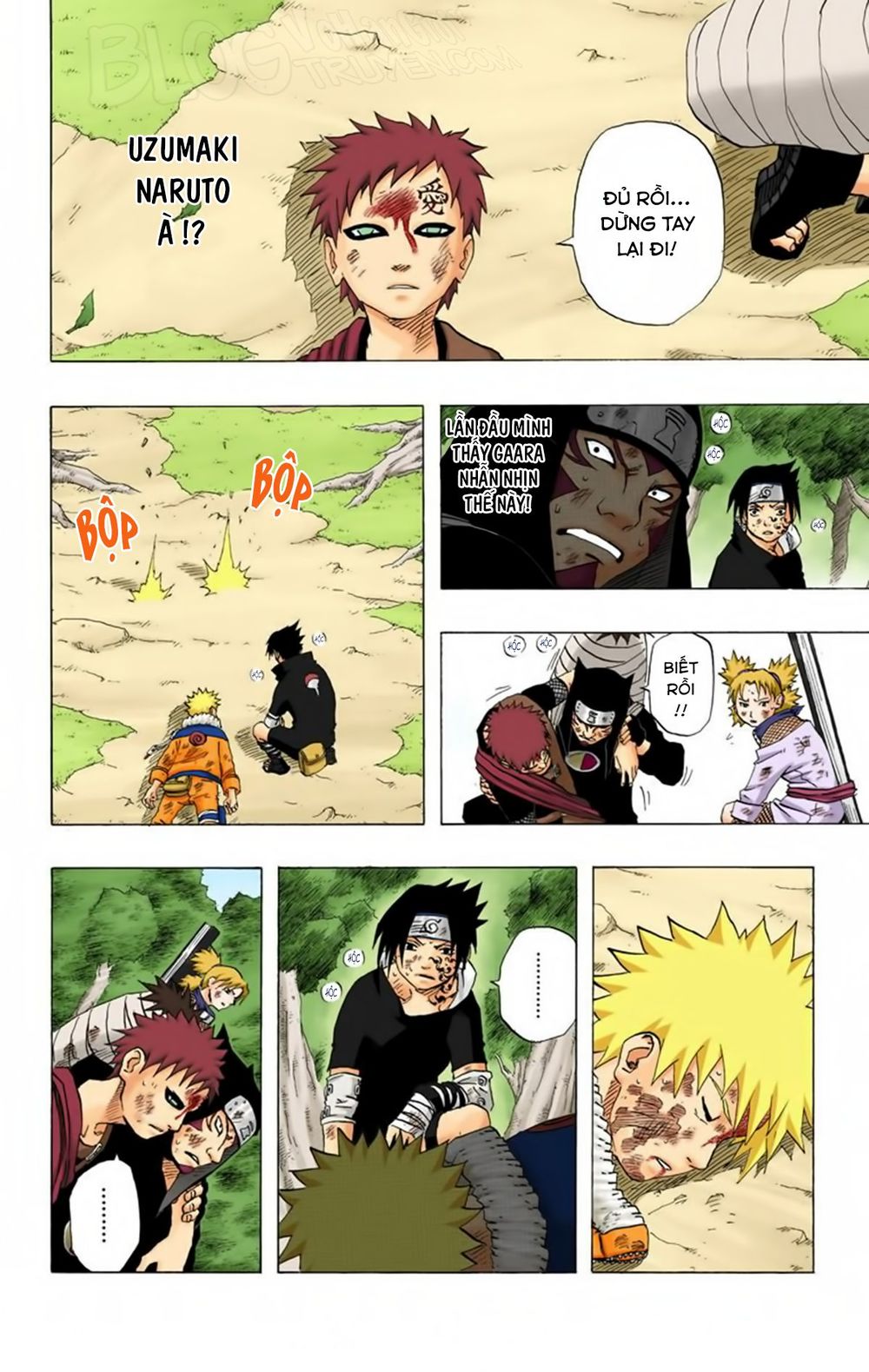 Naruto Full Màu Chap 138 - Next Chap 139