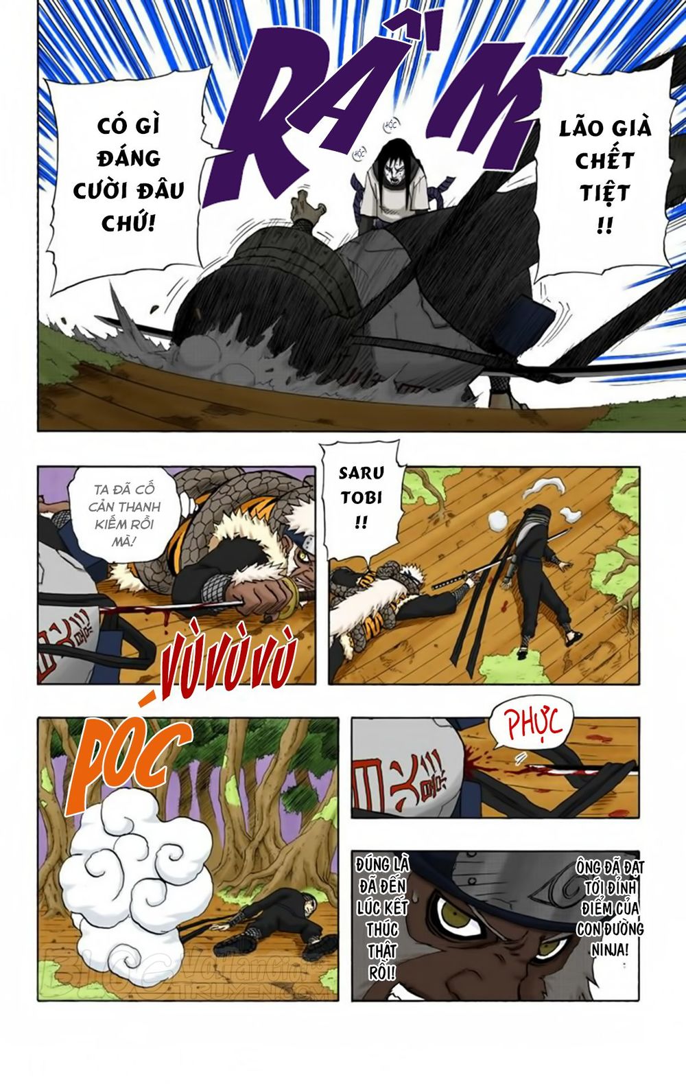 Naruto Full Màu Chap 138 - Next Chap 139