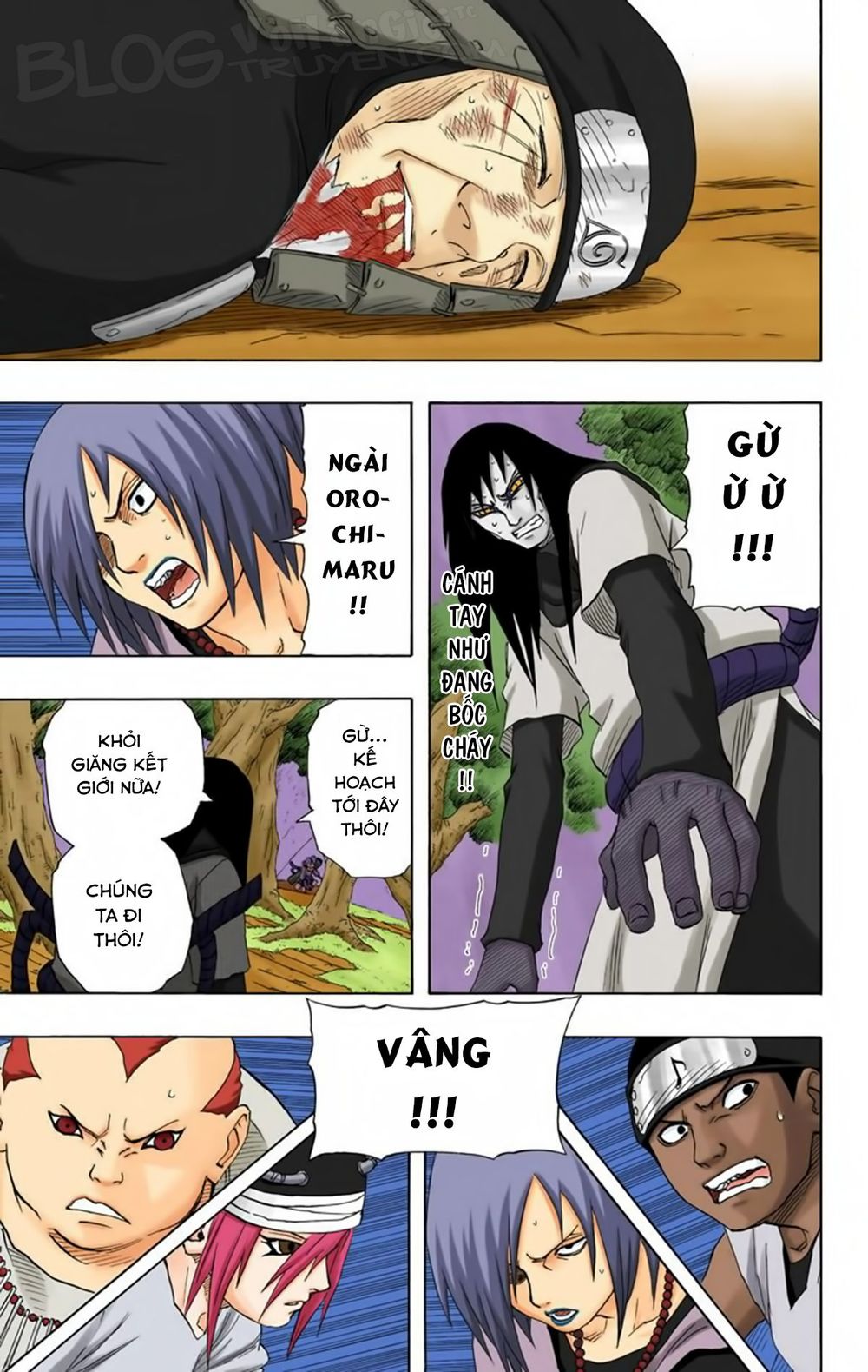 Naruto Full Màu Chap 138 - Next Chap 139