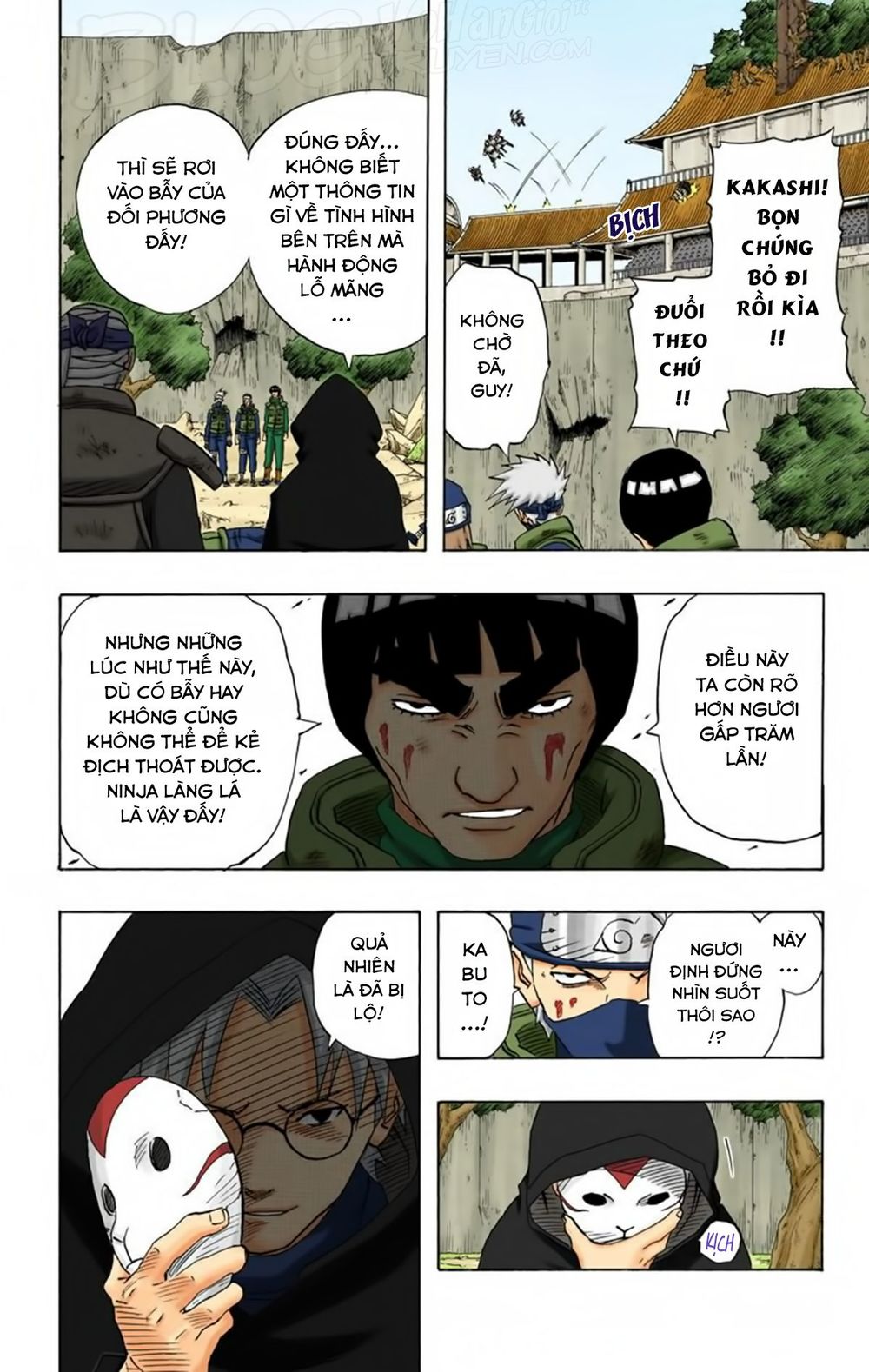 Naruto Full Màu Chap 138 - Next Chap 139