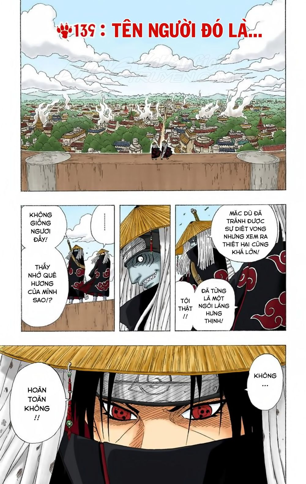 Naruto Full Màu Chap 139 - Next Chap 140
