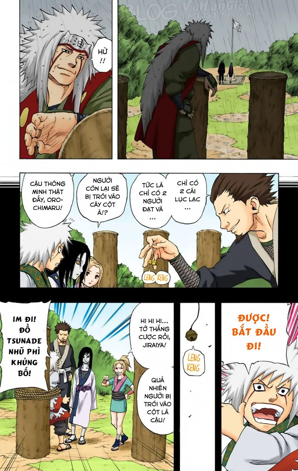 Naruto Full Màu Chap 139 - Next Chap 140