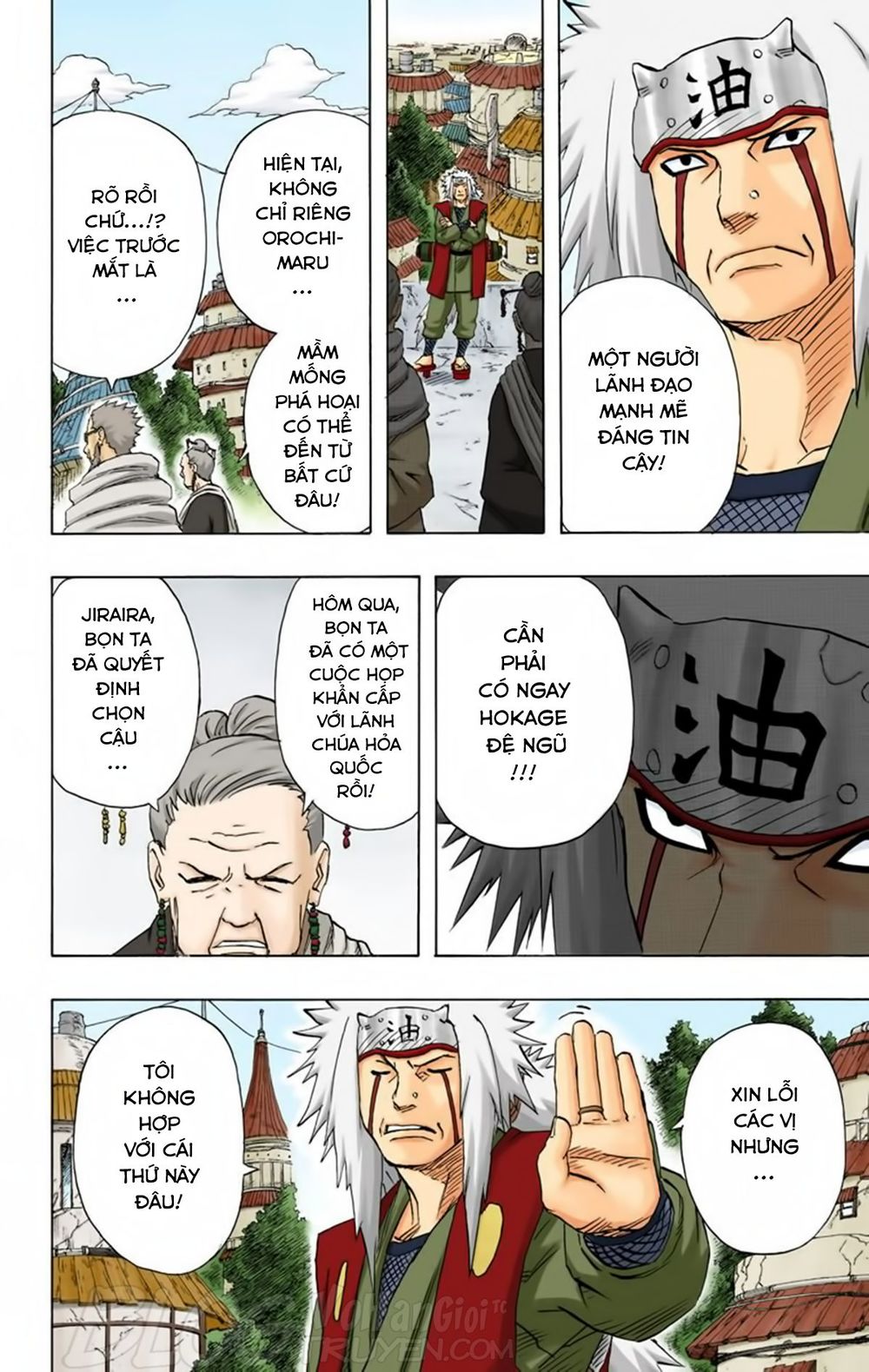 Naruto Full Màu Chap 140 - Next Chap 141