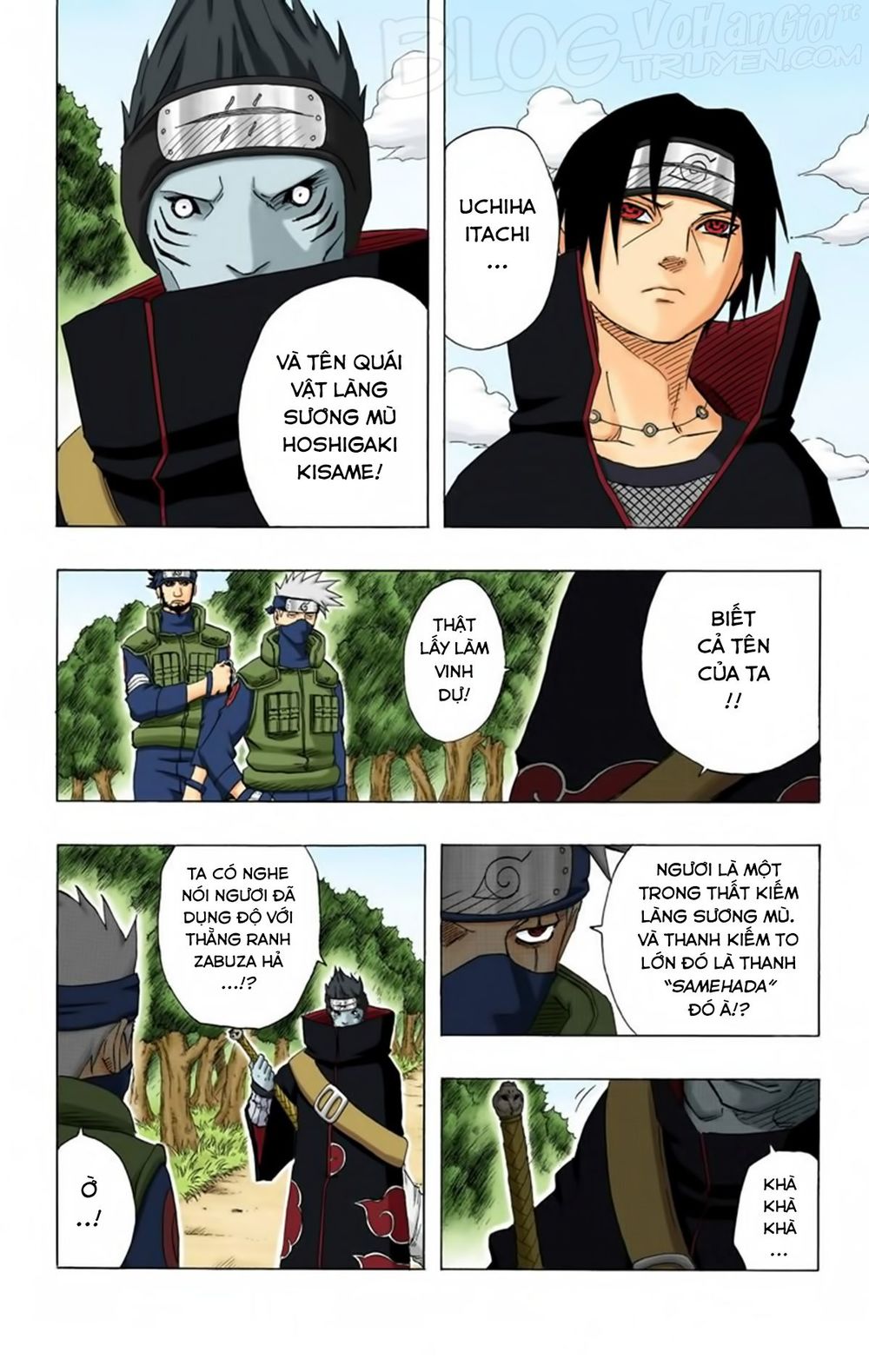 Naruto Full Màu Chap 142 - Next Chap 143
