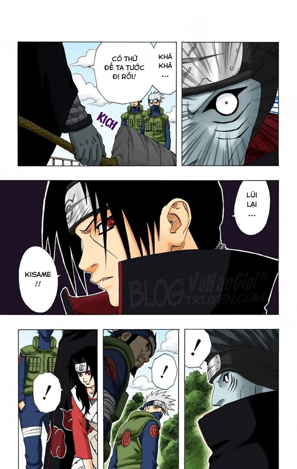 Naruto Full Màu Chap 142 - Next Chap 143