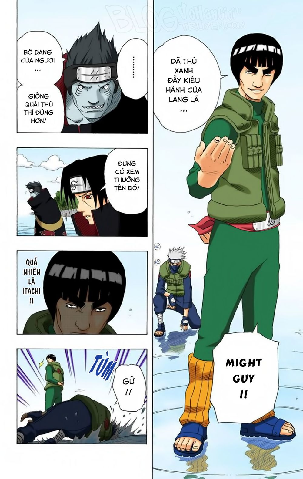 Naruto Full Màu Chap 143 - Next Chap 144