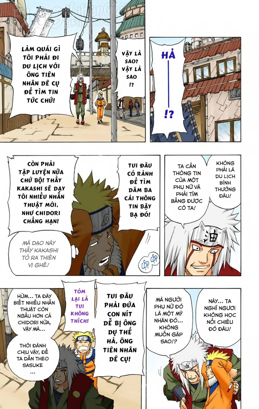 Naruto Full Màu Chap 143 - Next Chap 144