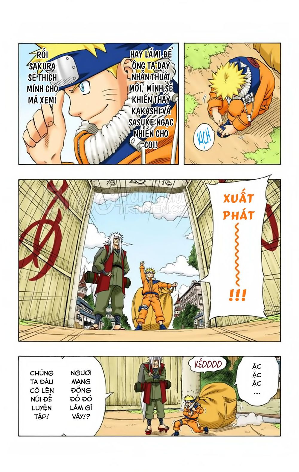 Naruto Full Màu Chap 143 - Next Chap 144
