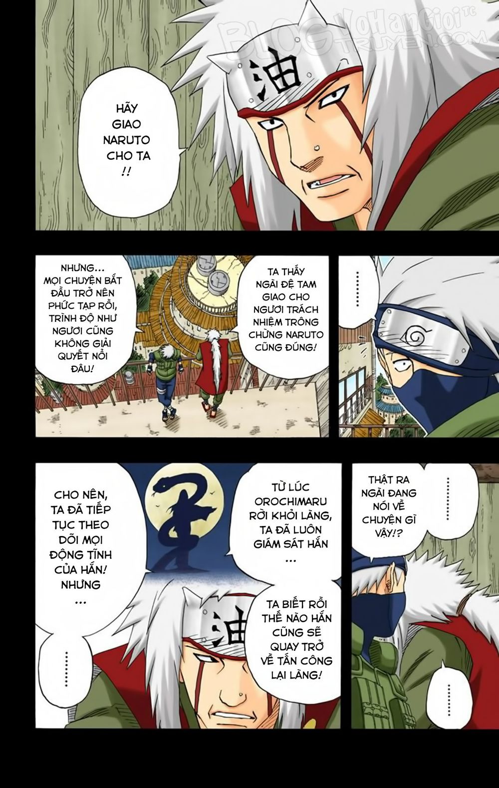 Naruto Full Màu Chap 143 - Next Chap 144