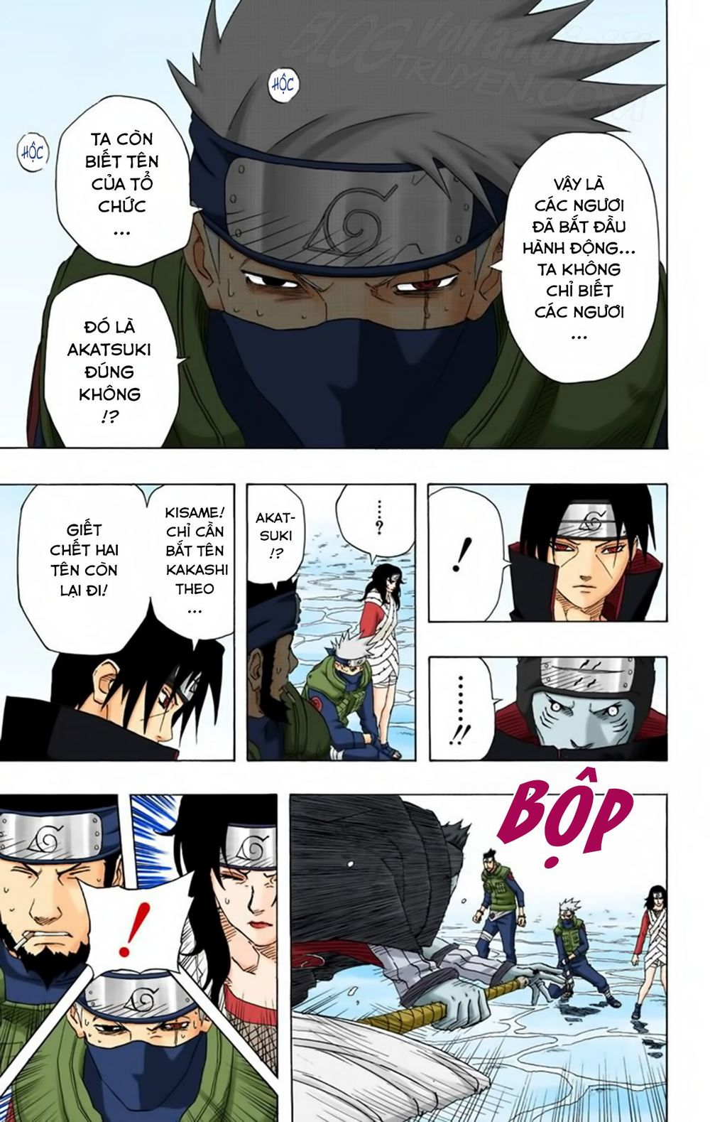 Naruto Full Màu Chap 143 - Next Chap 144