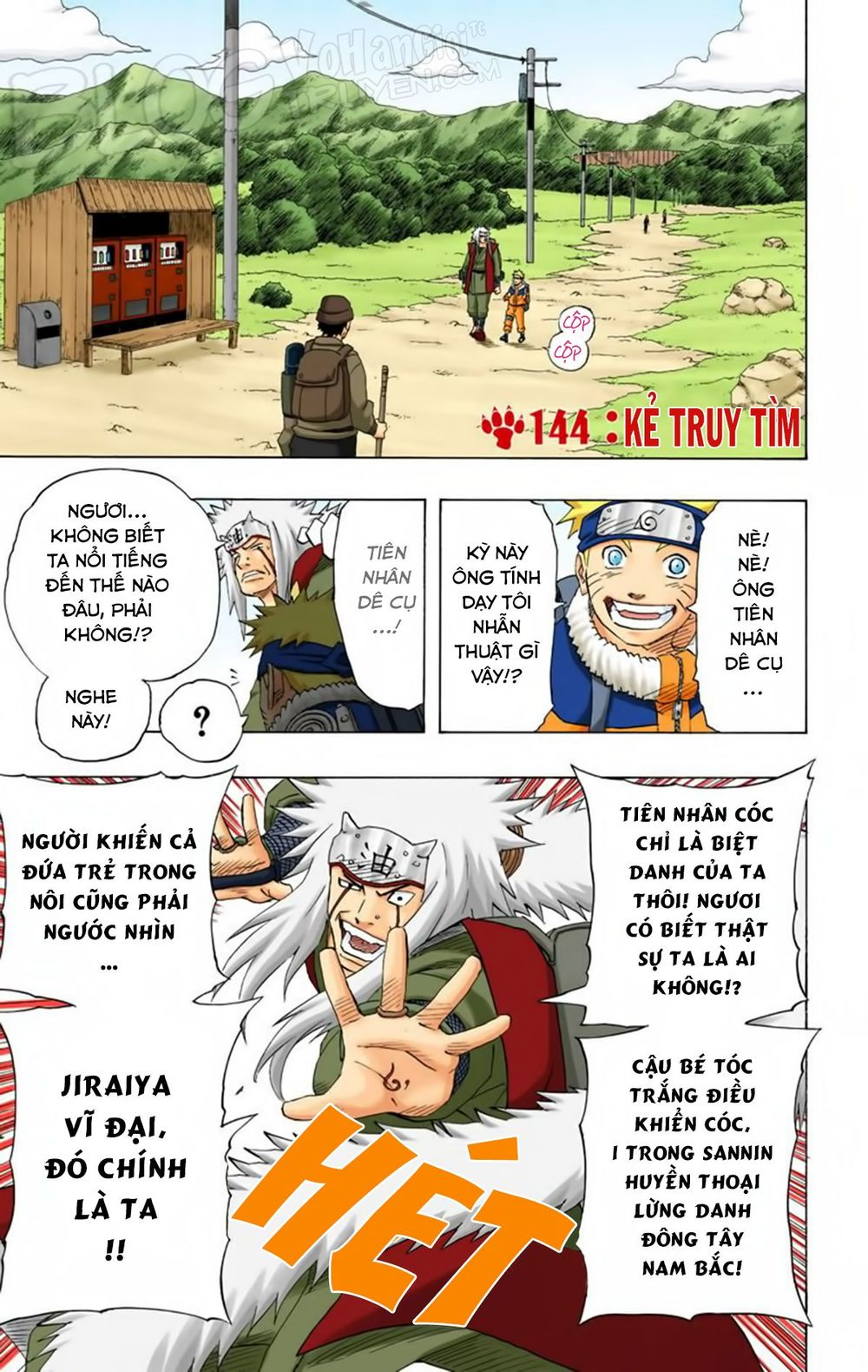 Naruto Full Màu Chap 144 - Next Chap 145