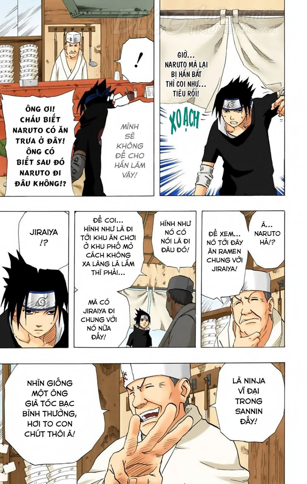 Naruto Full Màu Chap 144 - Next Chap 145