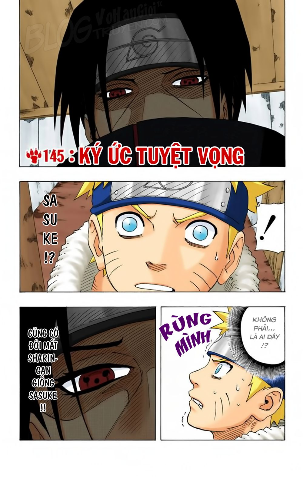 Naruto Full Màu Chap 145 - Next Chap 146