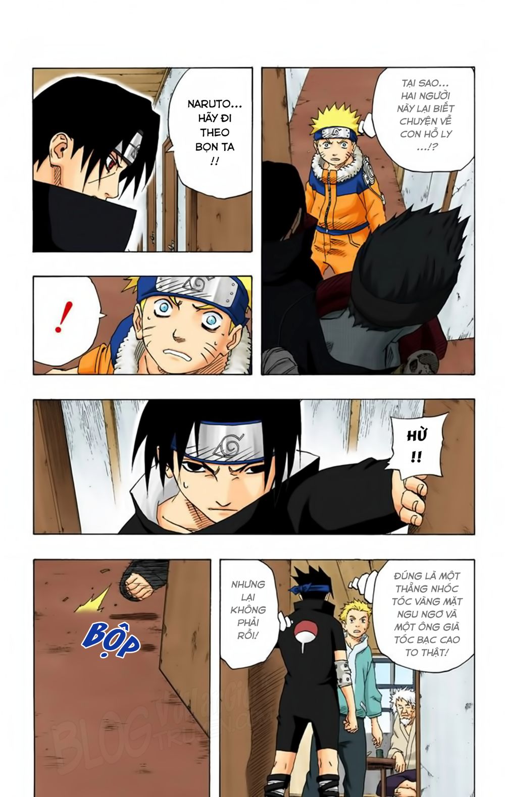Naruto Full Màu Chap 145 - Next Chap 146